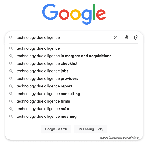 What Google Gets Right (and Wrong) About Technology Due Diligence